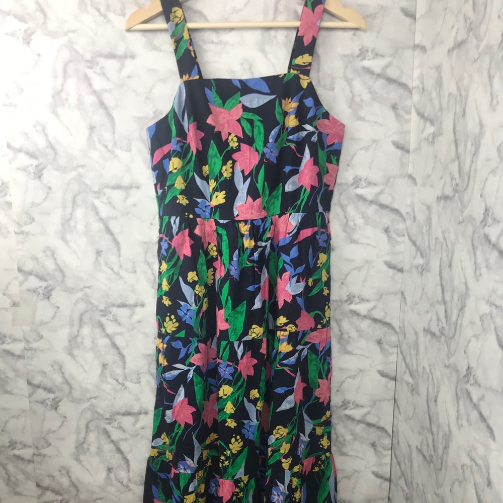 NWT J. Crew Factory Floral Maxi Dress - Picture 13 of 15
